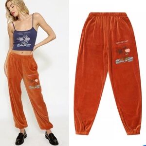BOGO! Boys Lie Gone Viral Velour Sweatpant in Cinnamon Size Small